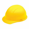 Americana Cap Hard Hat w/ 4 Point Slide Lock Suspension - Yellow